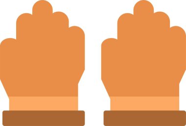 el simgesi vektör illüstrasyonu