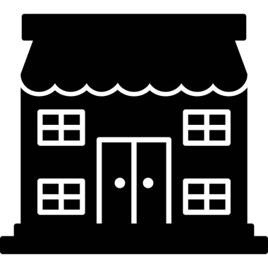 Ev. Web simgesi basit tasarım