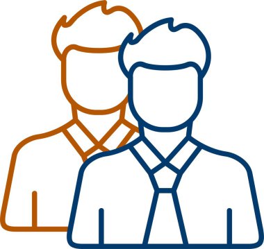 Web kullanımı için Kullanıcı Simgesi, Basit Vektör İllüstrasyonu