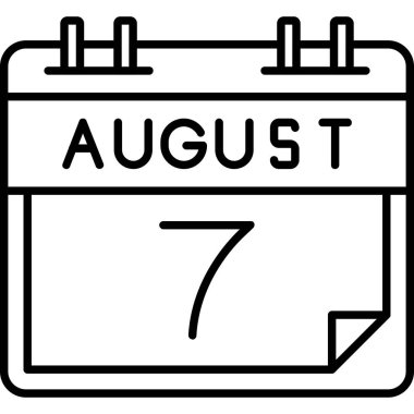 Takvim Eylül simgesi, vektör tasarımı