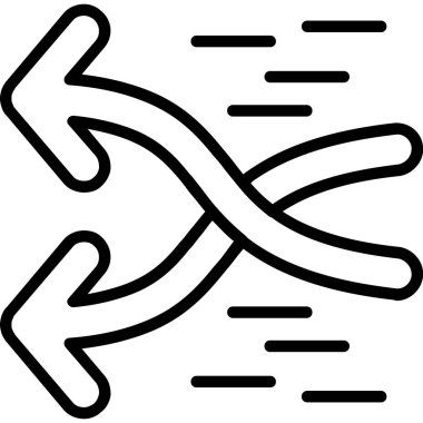 İp simgesi, vektör illüstrasyonu