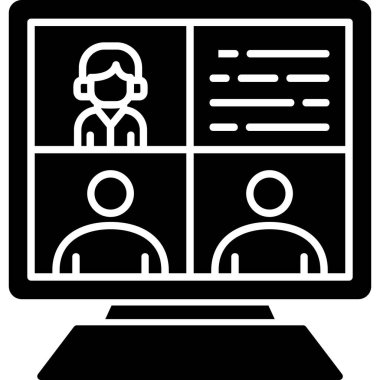 seo modern simgesinin vektör illüstrasyonu