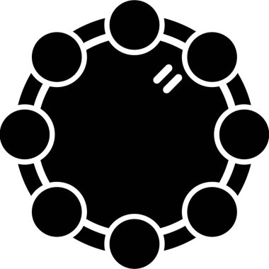 şebeke. Web simgesi basit illüstrasyon