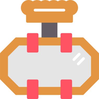 Beyzbol sopası simgesinin vektör çizimi