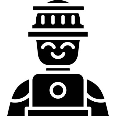 Avatar simgesi. Basit resimleme