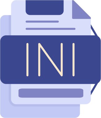 Modern harfin vektör illüstrasyonu