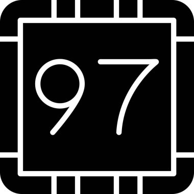 9 numaralı simge, tasarım ögesi