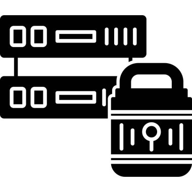 Veri depolama simgesini, basit tarzı