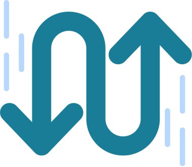 Ok. Web simgesi basit illüstrasyon