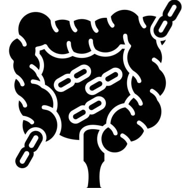 Dosyalanmış ana hatlarıyla kanser hastalığı simgesi