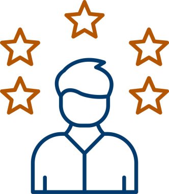 Web Kullanımı için Örnek Simge, Basit Vektör İllüstrasyonu