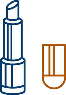 Ruj Simgesi, Web Kullanımı için Basit Vektör İllüstrasyonu