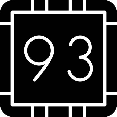 ana hat biçiminde kod kodu dijital simgesi