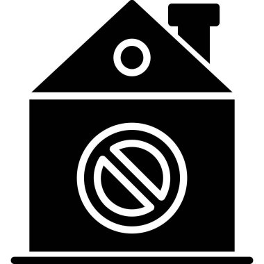 ev simgesi vektör illüstrasyonu