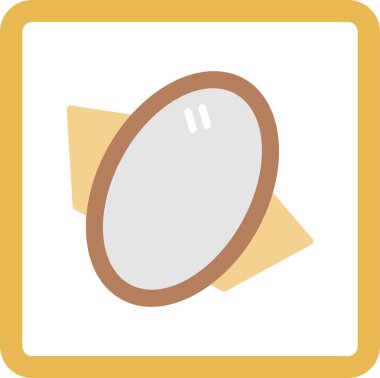 Bir kahve fincanının beyaz simgesinin vektör çizimi