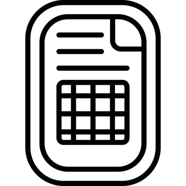 hesap makinesi simgesi vektör illüstrasyonu