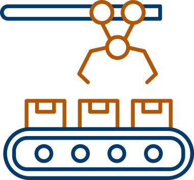 ağ bağlantısı simgesi ana hat biçiminde
