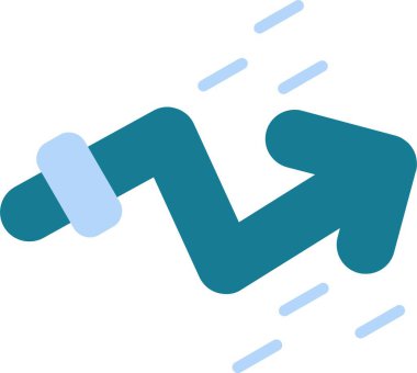 ok simgesinin vektör illüstrasyonu