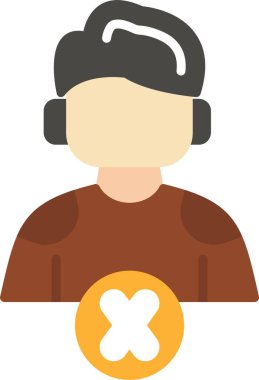 Koronavirüs için maskeli bir kadın.