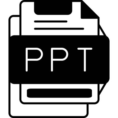 dosya biçimi simgesi, vektör illüstrasyonu