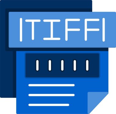 dosya biçimi simgesi, vektör illüstrasyonu