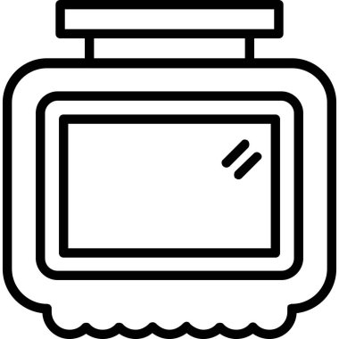 alkol cam ikonu ana hatlarıyla