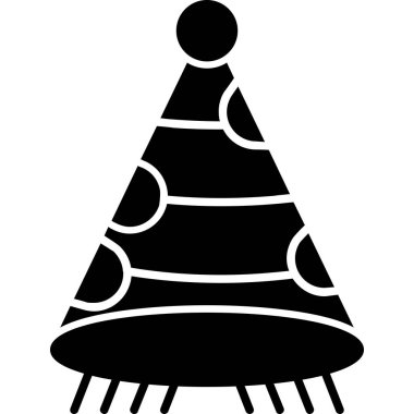 Bir noel ağacının vektör çizimi