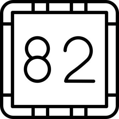 Takvim simgesi vektör illüstrasyonu