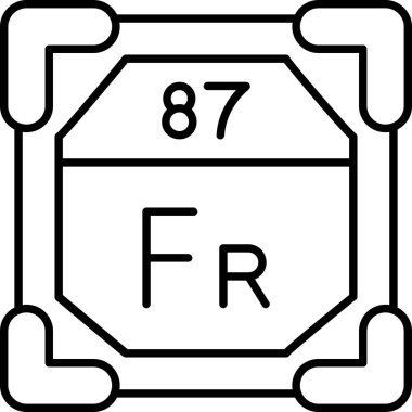 Bir b 6 simgesinin vektör illüstrasyonu