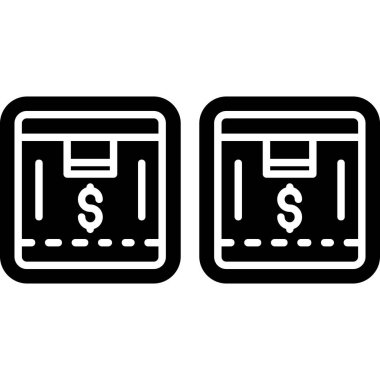 para transferi vektör çizgisi simgeleri beyaz arkaplanda