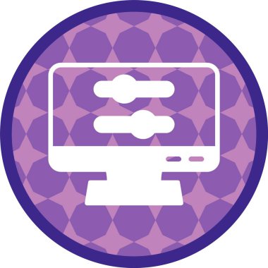 Web Kullanımı için Ses Denetim Simgesi, Basit Vektör İllüstrasyonu