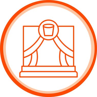 Yaşlı Adam Simgesi, Web Kullanımı için Basit Vektör İllüstrasyonu