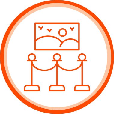 Web Kullanımı için Çerçeve Simgesi, Basit Vektör İllüstrasyonu