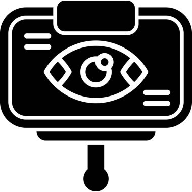 CCTV kamera teknolojisi simgesi