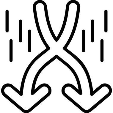 Yön ok yönü simgesi