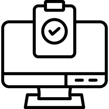 denetleme simgesi, basit tasarım