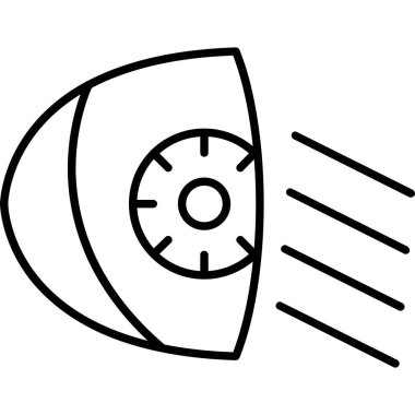 fan simgesi vektör taslağı çizimi