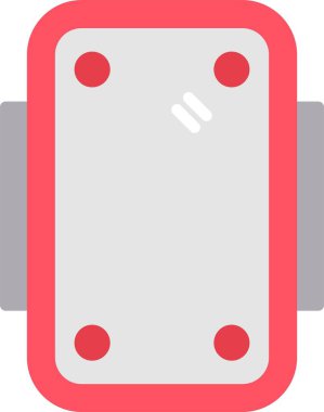 Batarya şarj simgesi, vektör illüstrasyonu