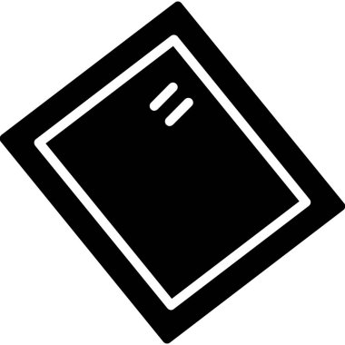 Kart simgesi, basit vektör illüstrasyonu