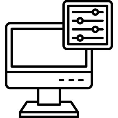 Kolayca değiştirebilen ya da düzenleyebilen web tasarım vektörü simgesi