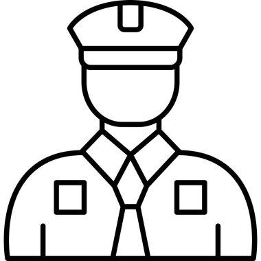 asker simgesi, vektör illüstrasyonu