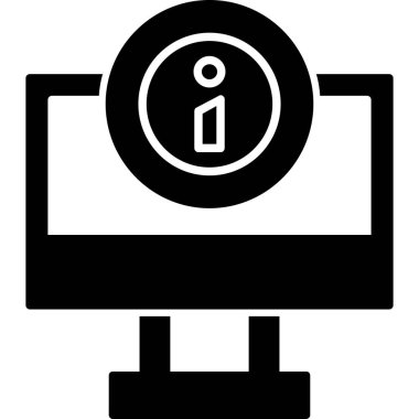 Seo ve simgenin vektör illüstrasyonu