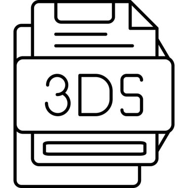 3d vektör çizgisi simgesi deseni yazdırılıyor