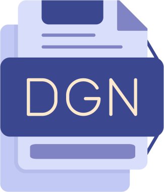 dosya biçimi simgesi, vektör illüstrasyonu