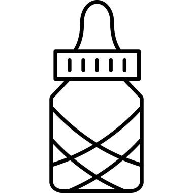 şişe simgesi, satır biçimi