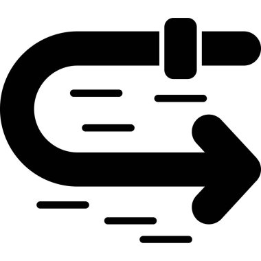 otomobil motoru servis simgesi ana hat biçiminde