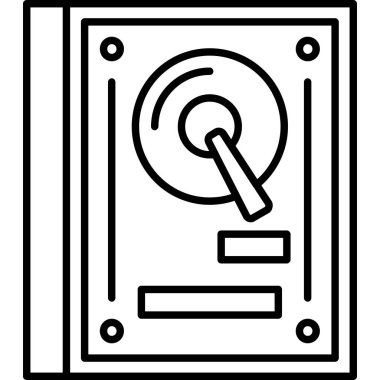 Bir radyonun vektör illüstrasyonu