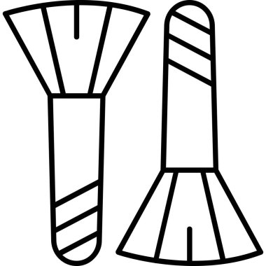 dondurma simgesi, vektör illüstrasyonu