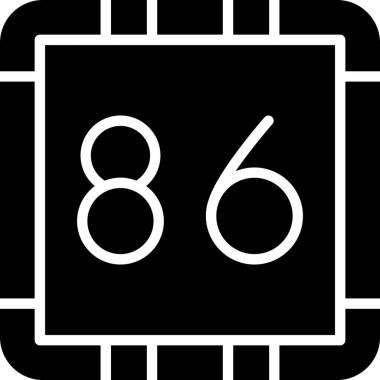 dijital çip. Basit resimleme