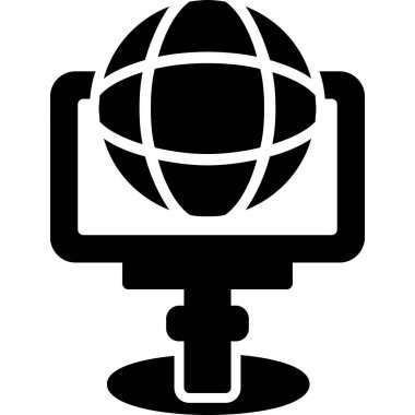 ağ bağlantısı vektör çizgisi simgesi